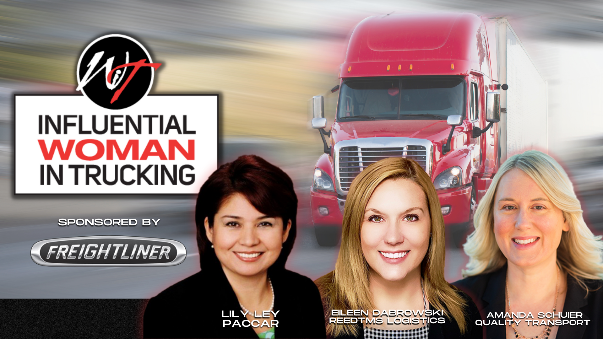 2021 Influential Woman in Trucking Finalists