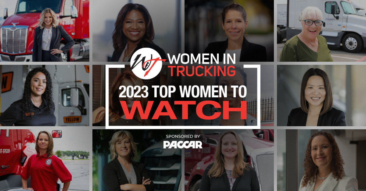Women In Trucking Association Announces 2023 Top Women to Watch in Transportation