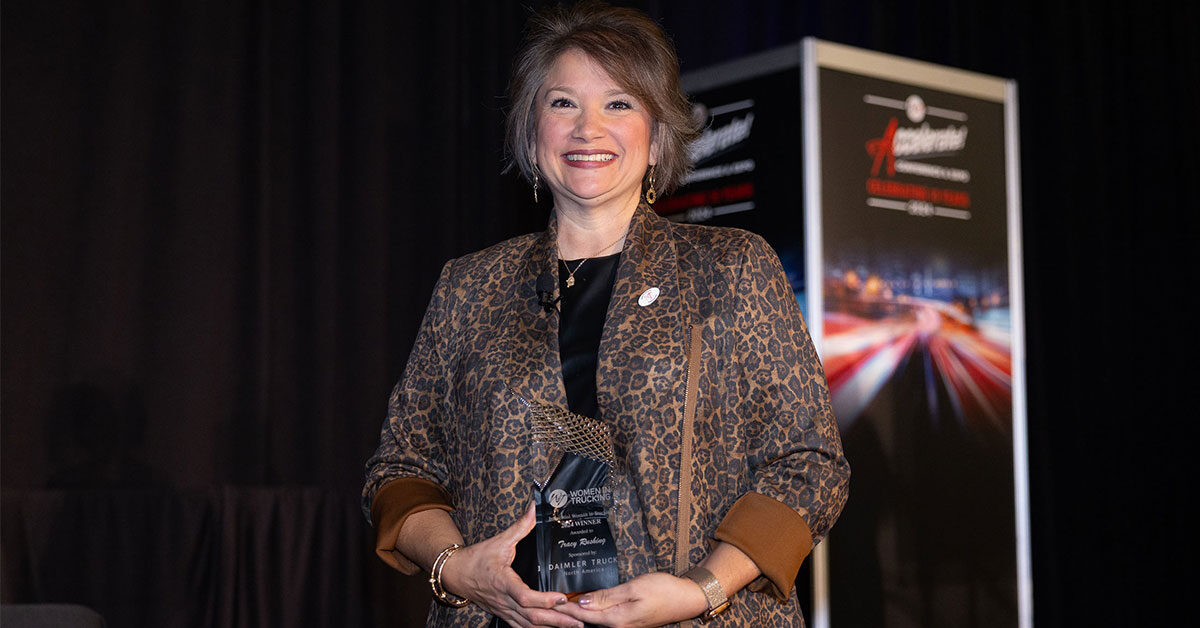 Women In Trucking Association Names Tracy Rushing as 2024 Influential Woman in Trucking