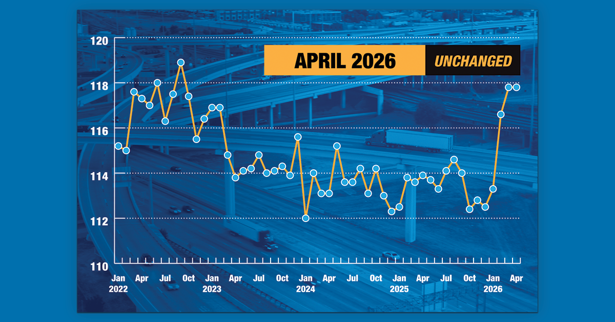 Truck Tonnage Unchanged in April