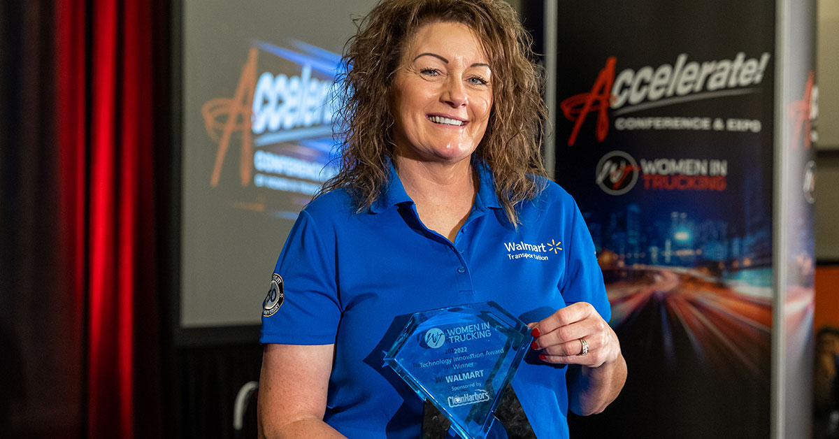 Walmart Awarded Inaugural Women In Trucking Technology Innovation Award