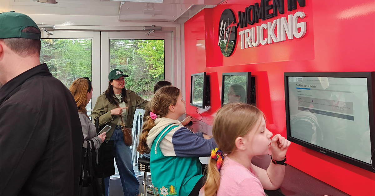 WIT Hosts Girl Scout Event in Michigan to Inspire Careers in Trucking