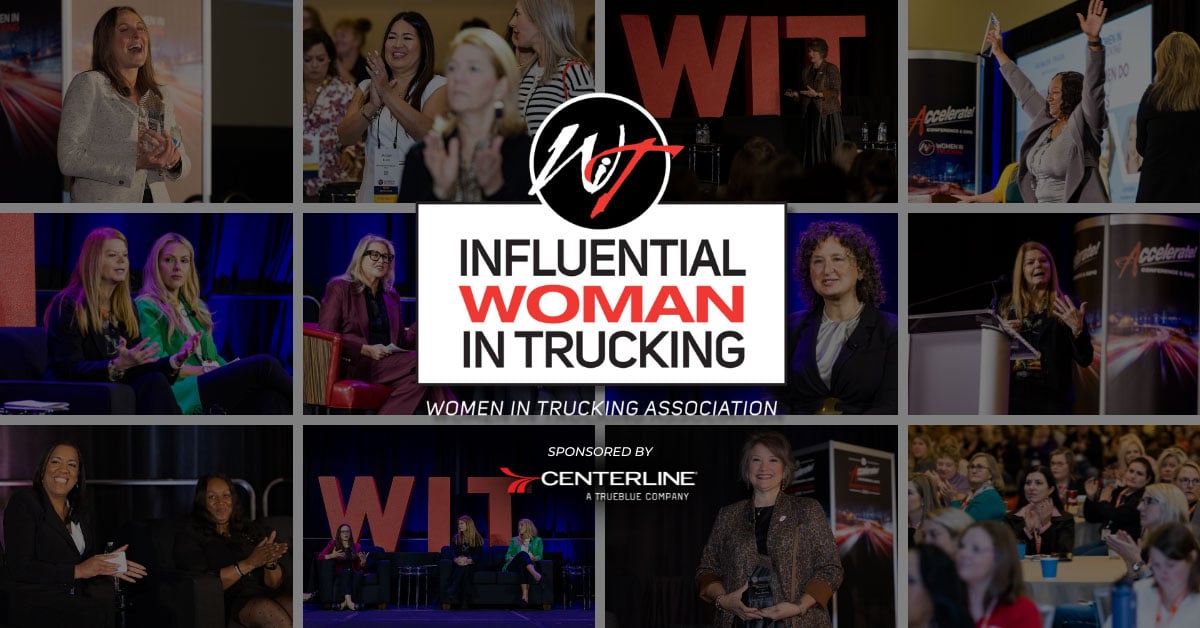 Nominations Open for 2026 Influential Woman in Trucking Award Sponsored by TrueBlue’s Centerline Drivers