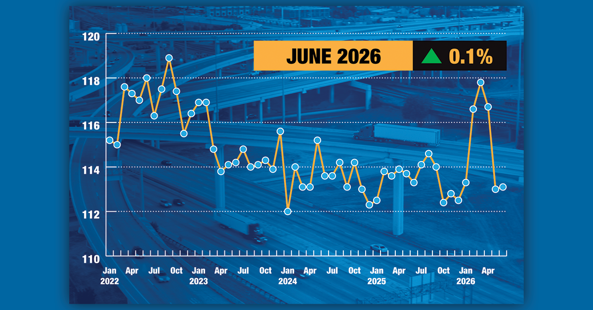 Truck Tonnage Rose 0.1% in June