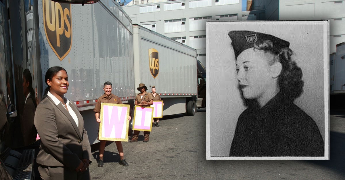 HERStory: First Woman to Drive a UPS Package Car