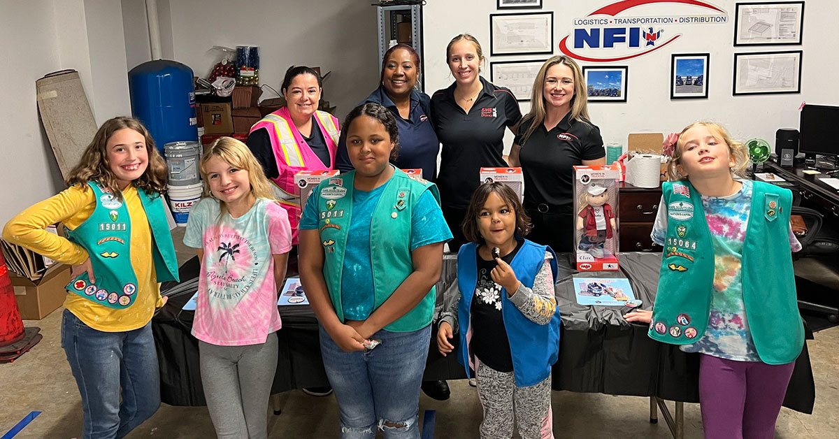 The Future of Women in Trucking is Bright: NFI Hosts 'Trucks are for Girls' Event