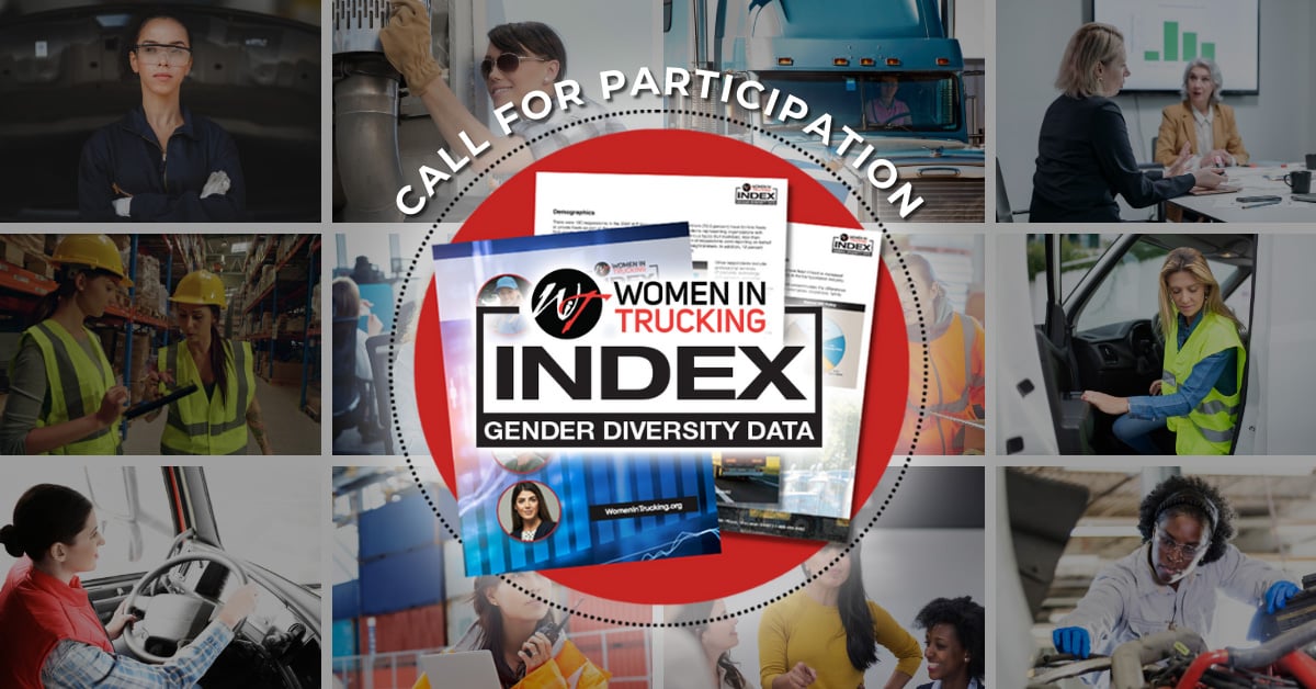 Women In Trucking Launches 2026-27&nbsp;WIT Index Survey to Collect Gender Data