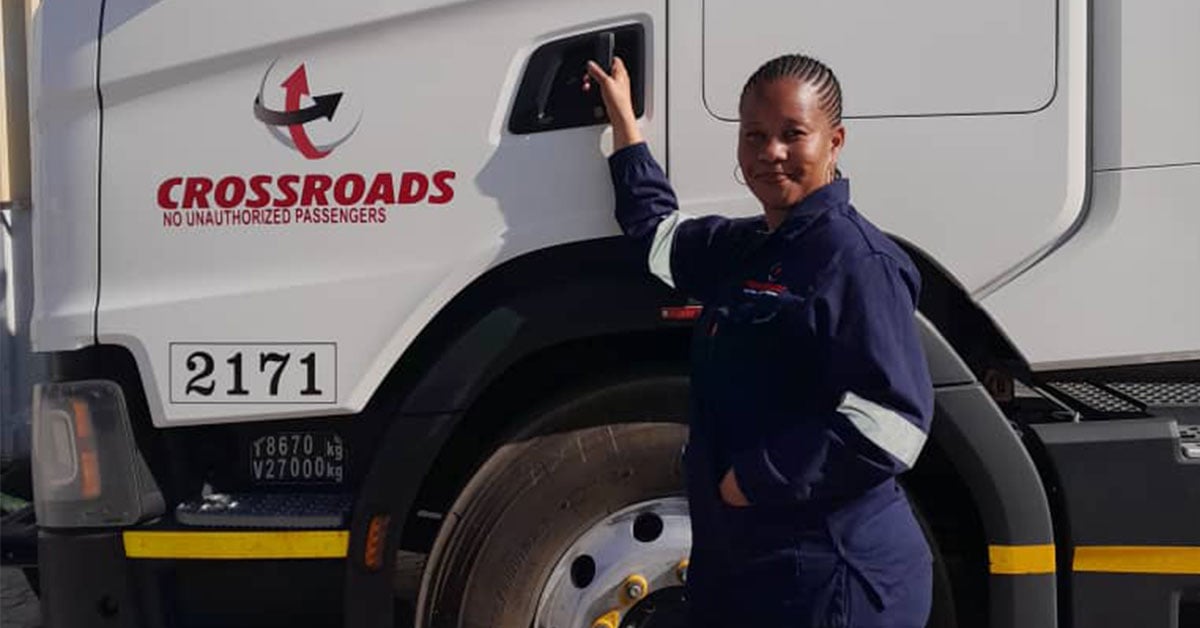 How a Women In Trucking Foundation Scholarship Changed a Namibian Woman's Life