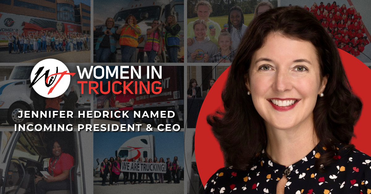 Jennifer Hedrick Named Incoming Women In Trucking Association CEO