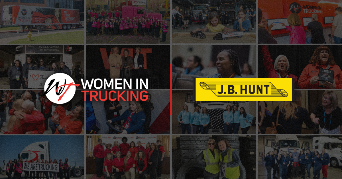 Women In Trucking Association Announces Continued Gold Sponsorship with J.B. Hunt